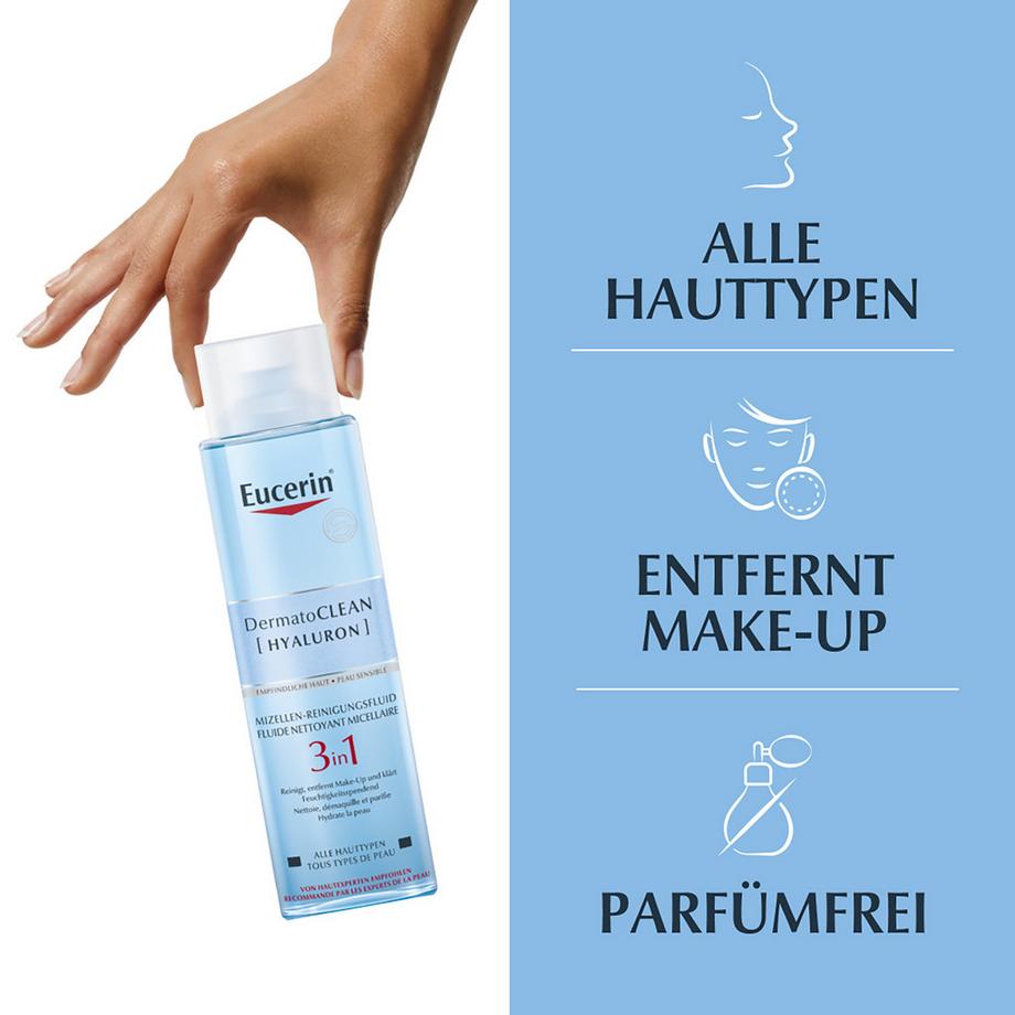 Eucerin DermatoClean Acqua micellare 3in1 formato grande 