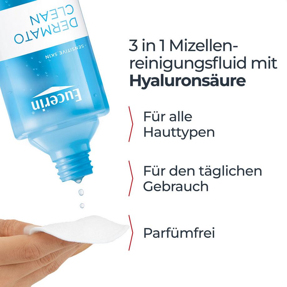 Eucerin DermatoClean 3-in-1 Mizellen Wasser Big Size 