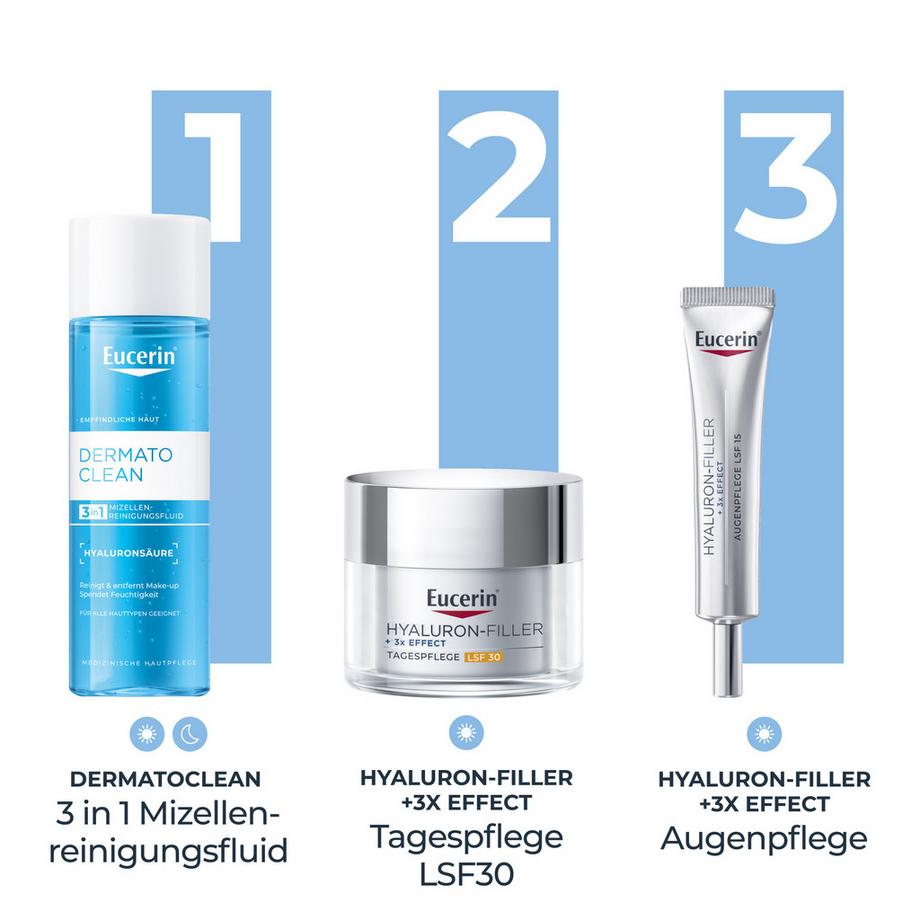 Eucerin DermatoClean 3-in-1 Mizellen Wasser Big Size 