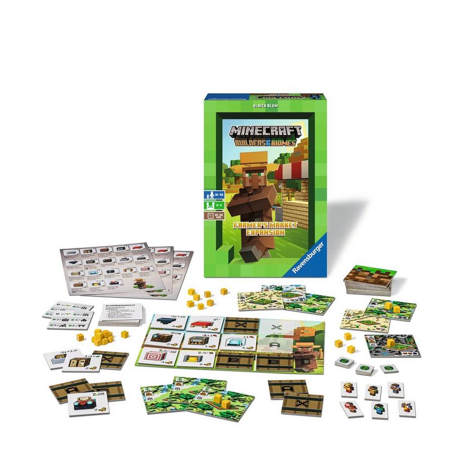 Ravensburger  Farmers Market, Minecraft Builders & Biomes Erweiterung 