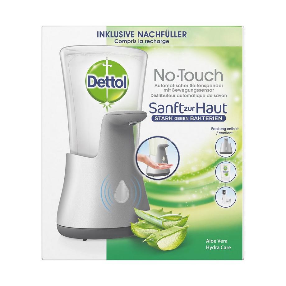 Dettol No Touch Starter Aloe Vera Distributeur Automatique De Savon Notouch 