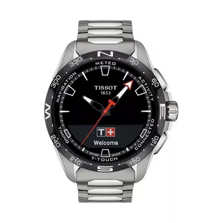 TISSOT T-Touch Connect Solar Smartwatch Display 