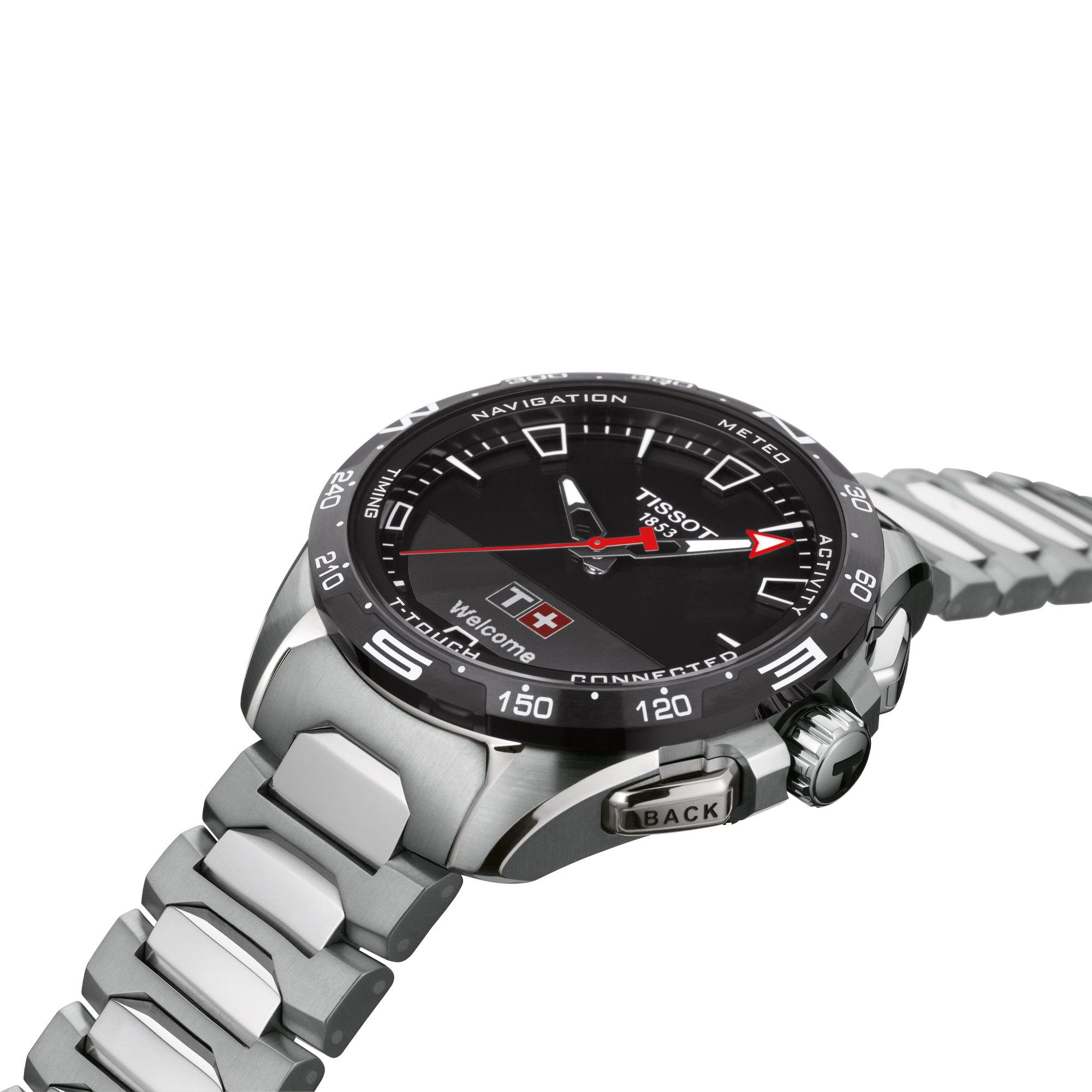 TISSOT T-Touch Connect Solar Smartwatch Display 