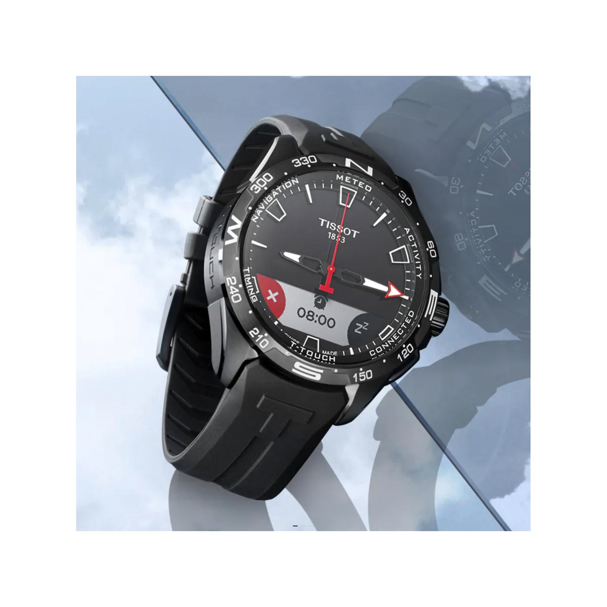 TISSOT T-Touch Connect Solar Smartwatch Display 