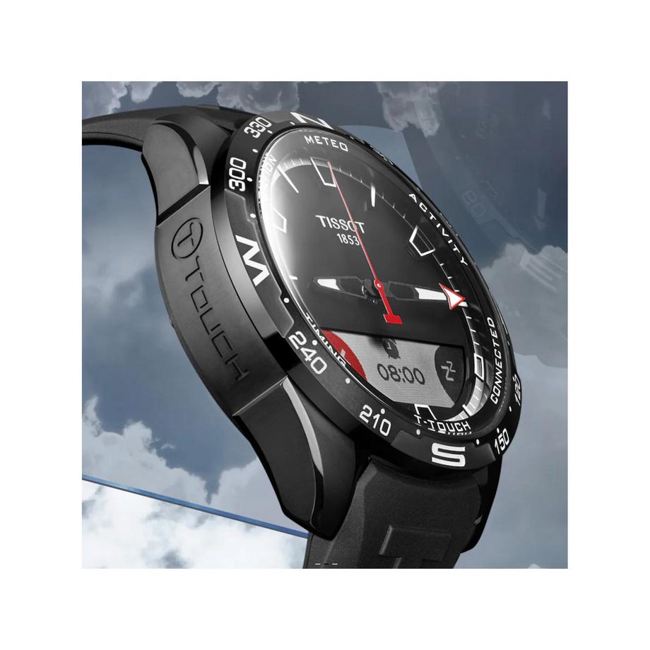 TISSOT T-Touch Connect Solar Smartwatch Display 