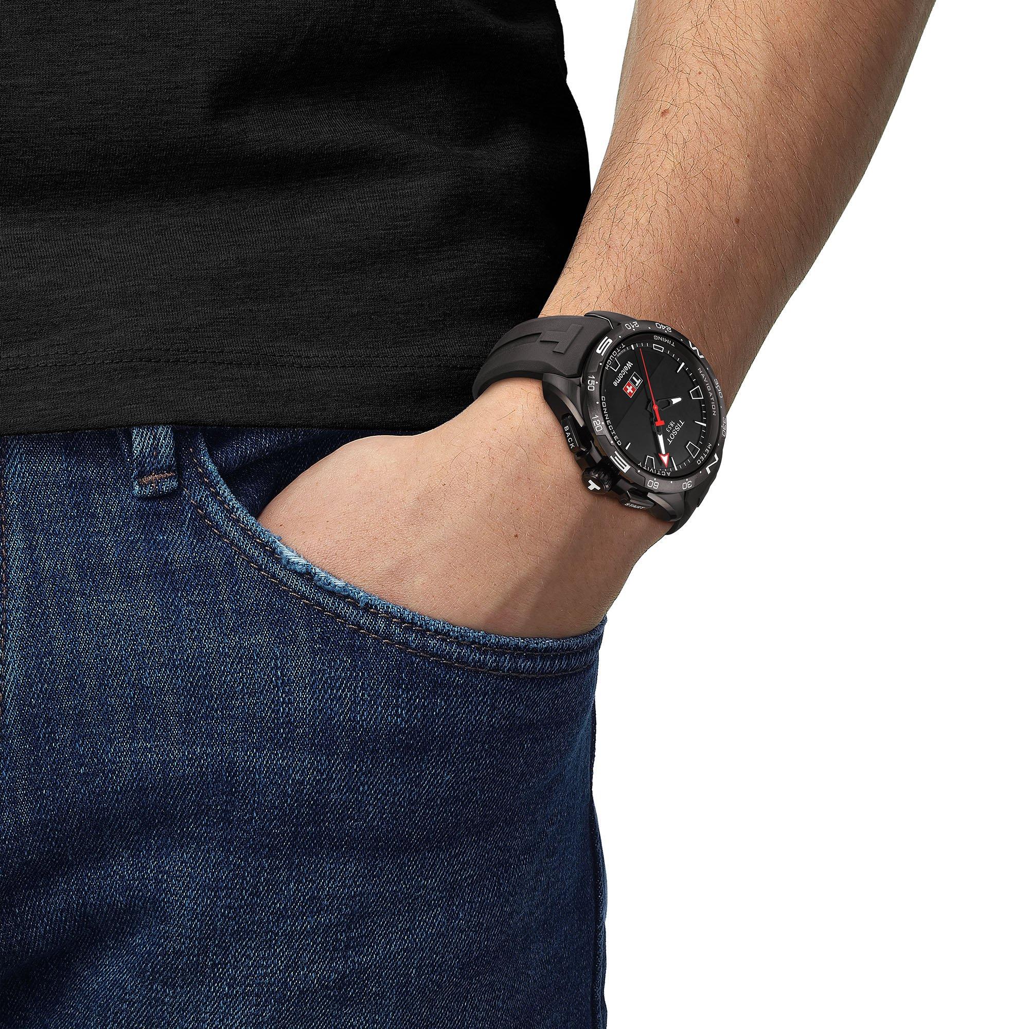 TISSOT T-Touch Connect Solar Smartwatch Display 