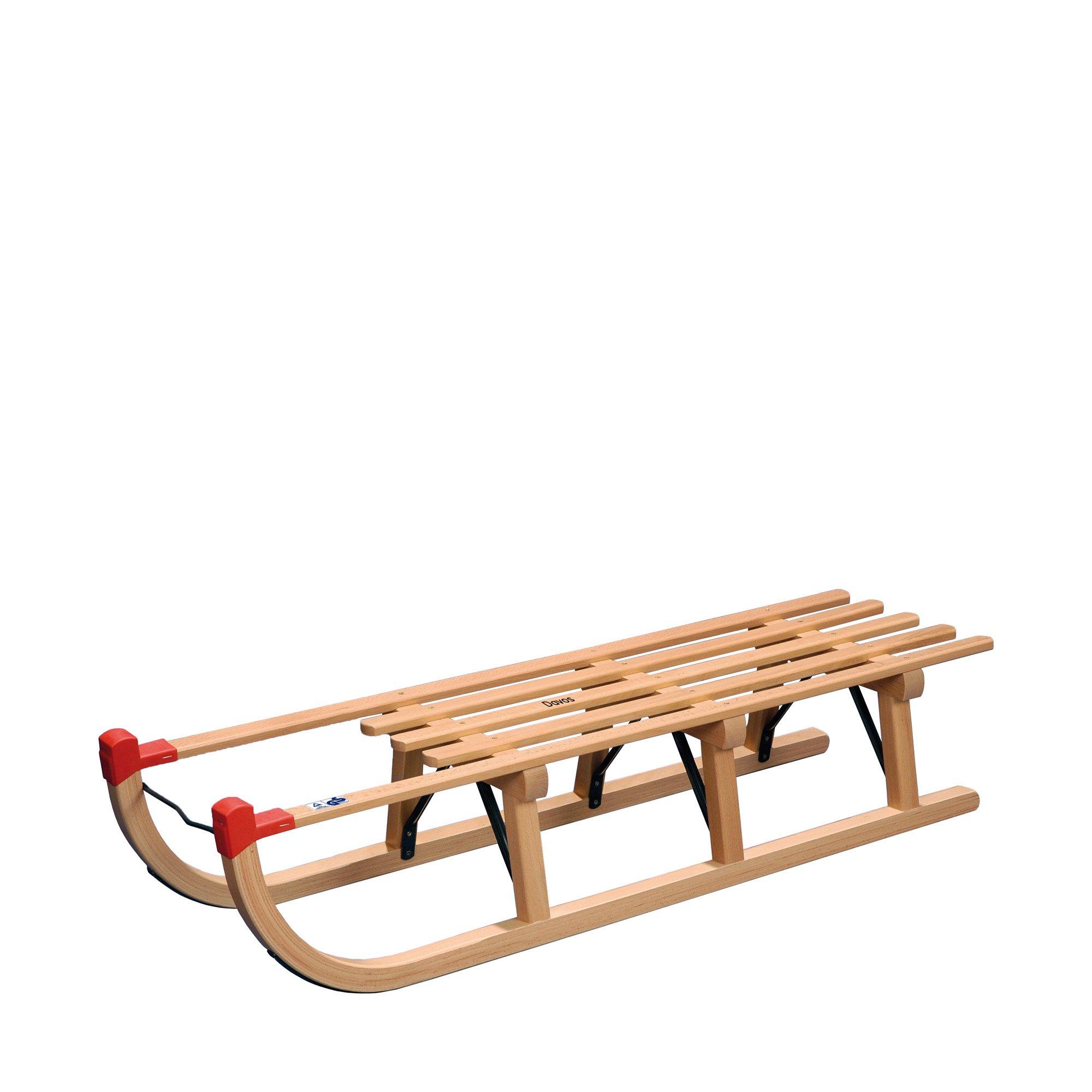 Image of Schlitten Unisex Braun Naturel 110cm