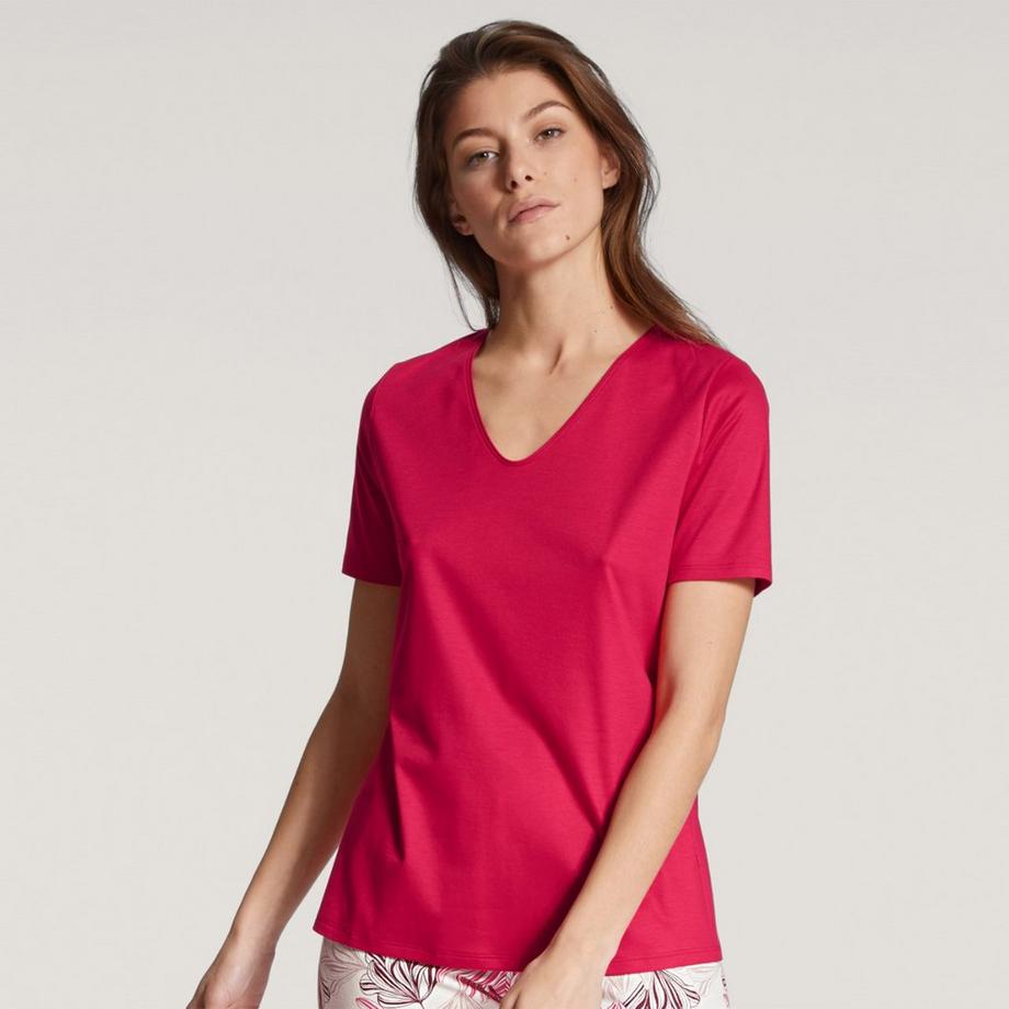 CALIDA Maglietta Scollo a V Maniche Corte  