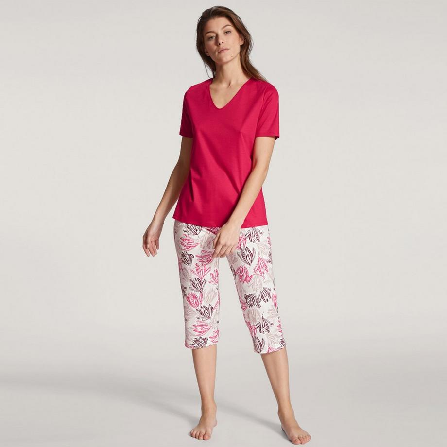 CALIDA Maglietta Scollo a V Maniche Corte  