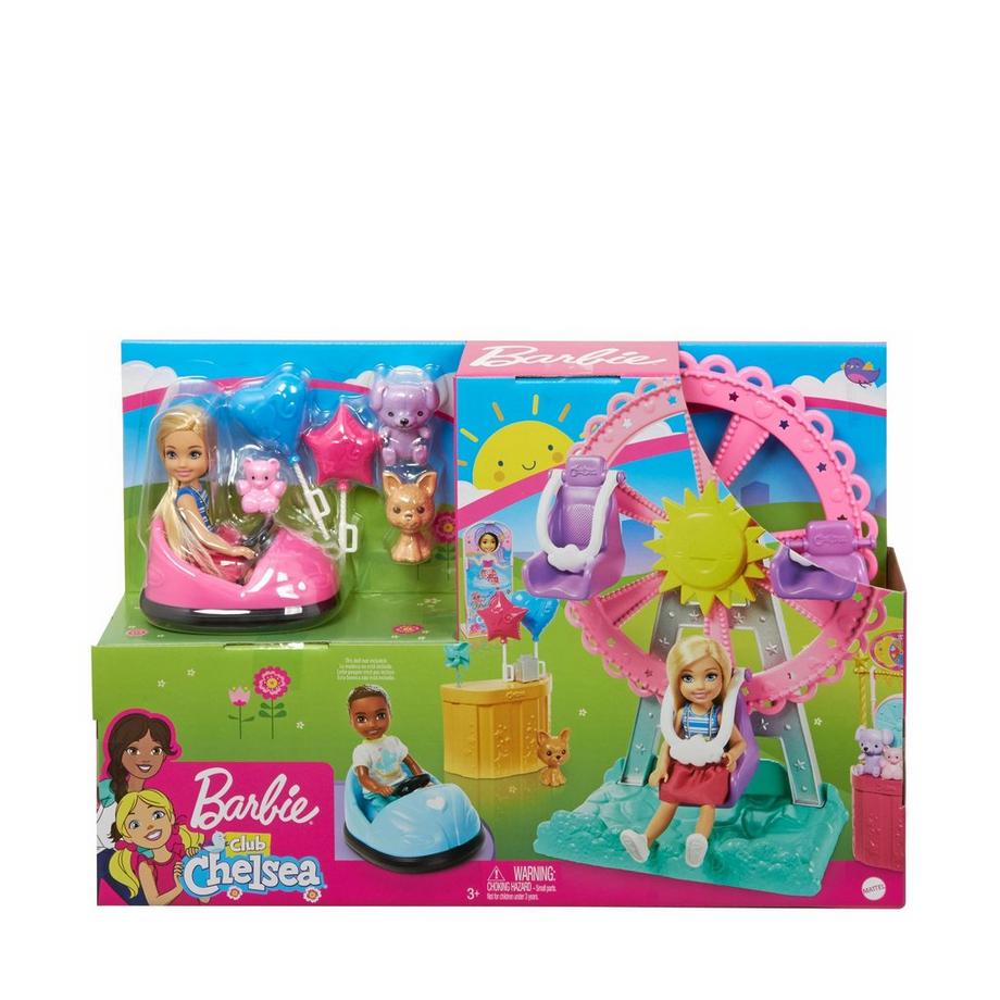 Barbie  Chelsea Puppe und Jahrmarkt Spielset 