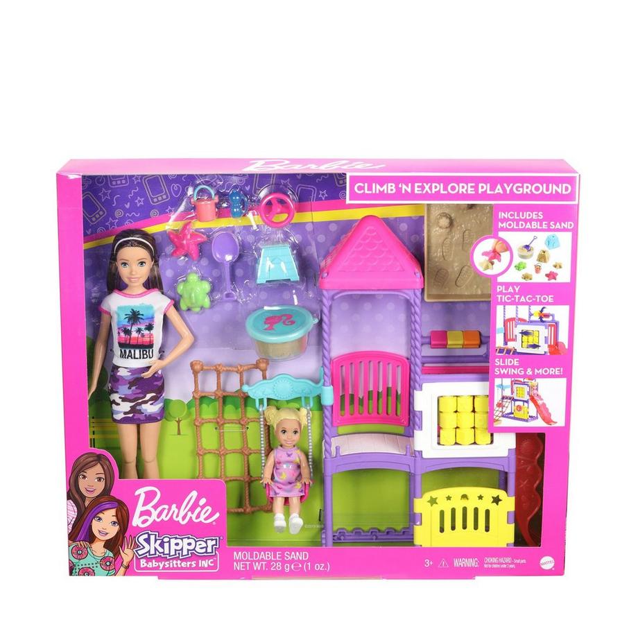 Barbie  Skipper Babysitters - Playground Spielset 