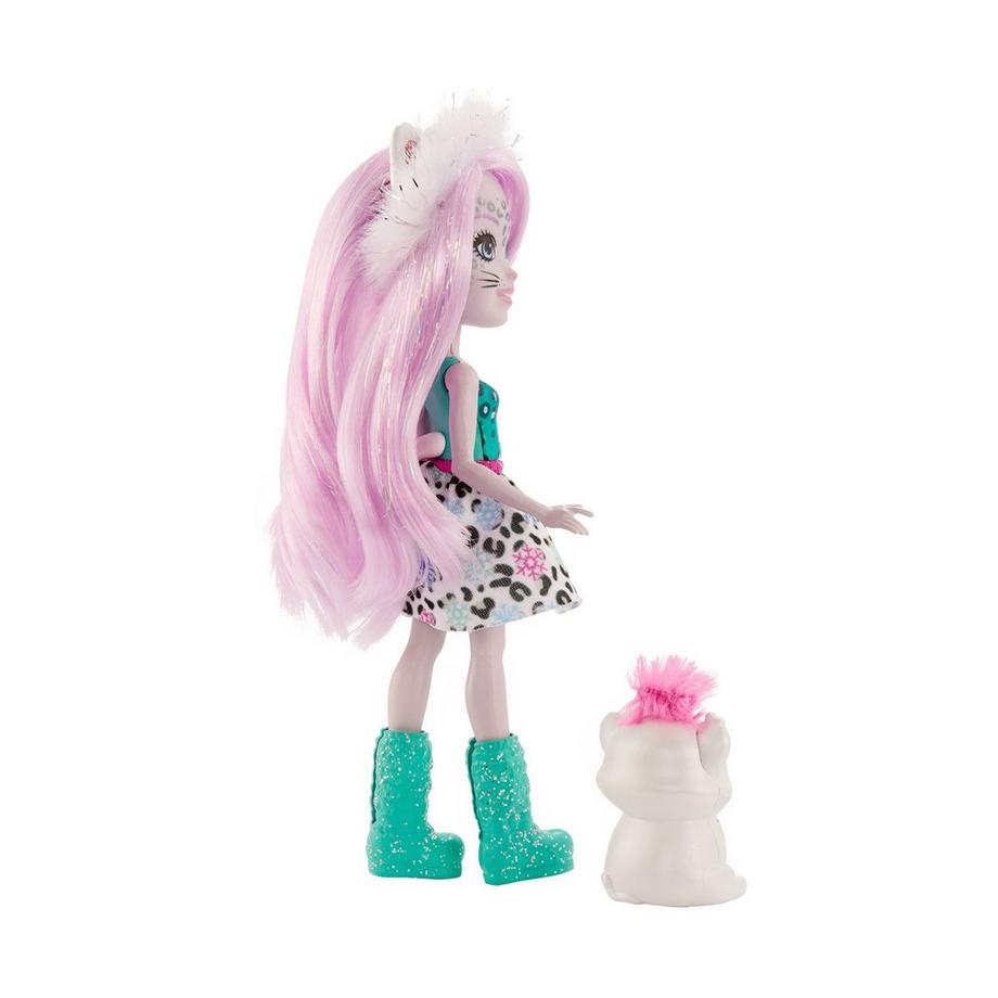 Enchantimals  Sybill Snow Leopard und Flake 