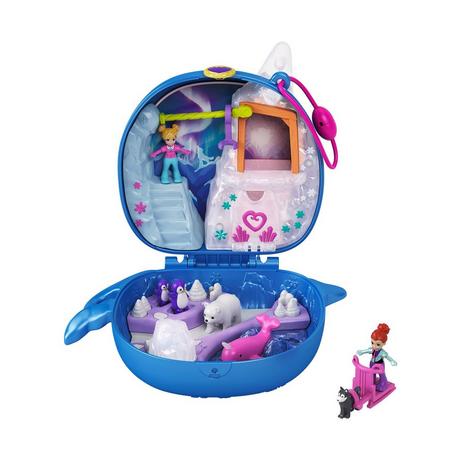 polly pocket  Polly Pocket Narwal-Eisspass Schatulle 