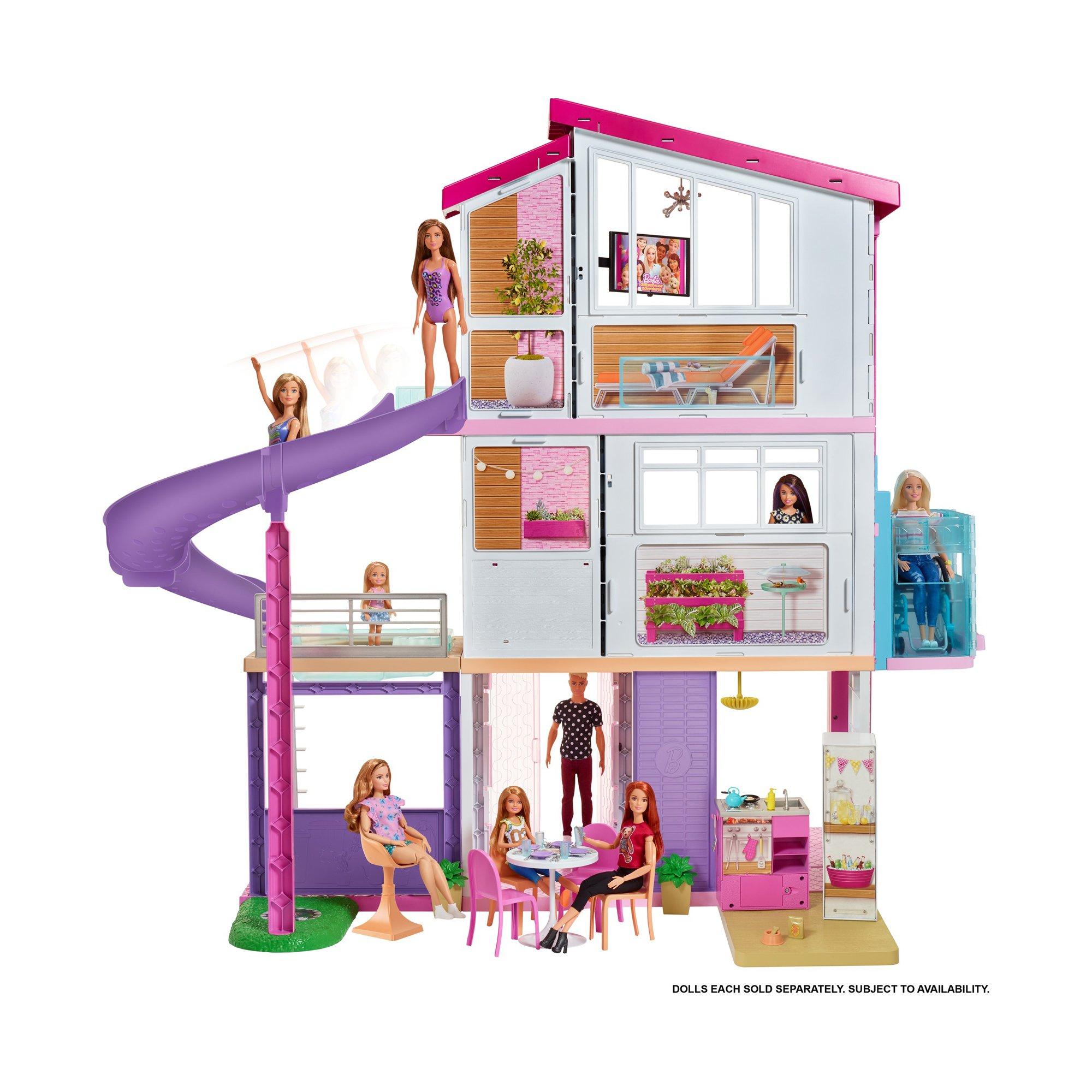 Maison de Rêve Barbie avec nombreux accessoires inclus - Poupée - Achat &  prix