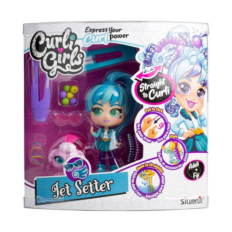 Silverlit  Curligirls Doll and Pet Deluxe Set, Zufallsauswahl 