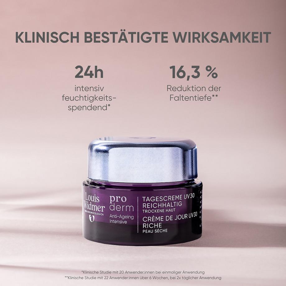 Louis Widmer  proderm Tagescreme UV 30 Reichhaltig ohne Parfum 