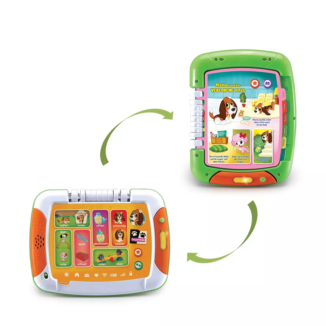 VTech - Lern- und Geschichtentablet, Deutsch, Multicolor