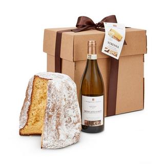 il Viaggiator Goloso XMAS Panettone mit Moscato d'Asti Geschenkbox 