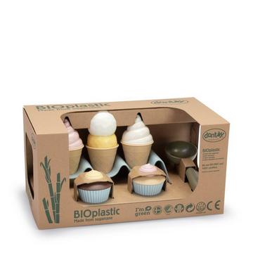 Eis Set aus Bioplastik