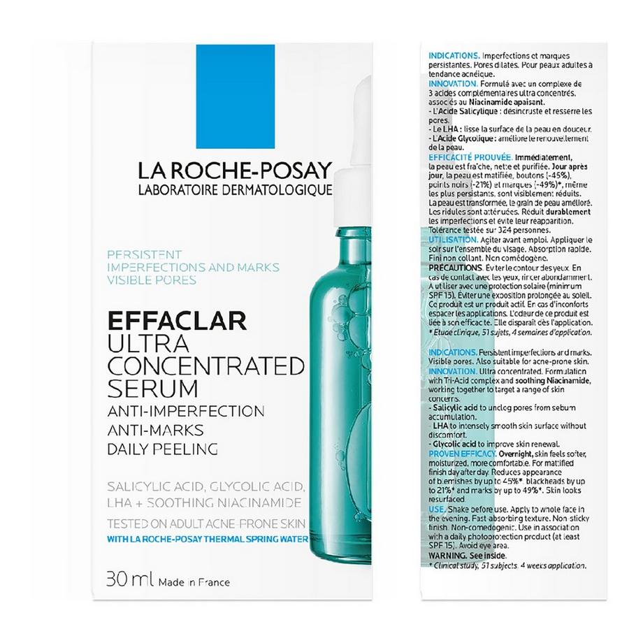 LA ROCHE POSAY Effaclar Serum pip Fl Effaclar Sérum - Ultra Concentré. Anti-Imperfections 