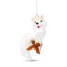 Manor Collections Weihnachtsdekoration Ornament Hase weiss Multicolor