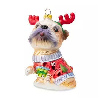 Manor Collections Weihnachtsdekoration Ornament Mops Multicolor