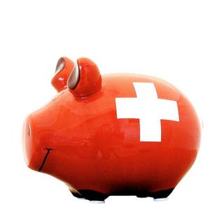 Buff Sparschwein Swiss Bank 
