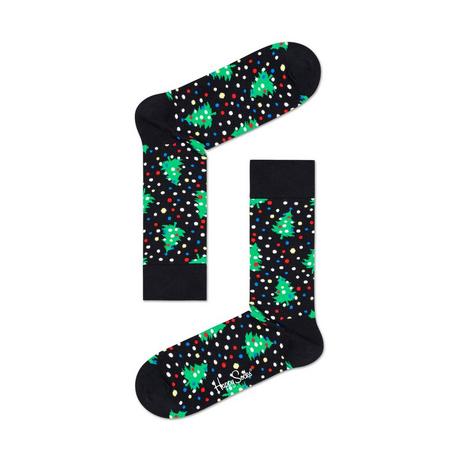 Happy Socks Christmas Night Wadenlange Socken  