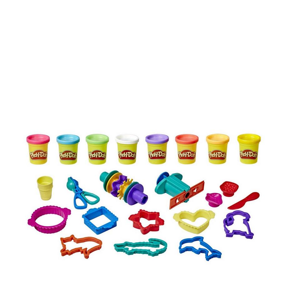 Play-Doh  Ampio set per impastare con contenitore 