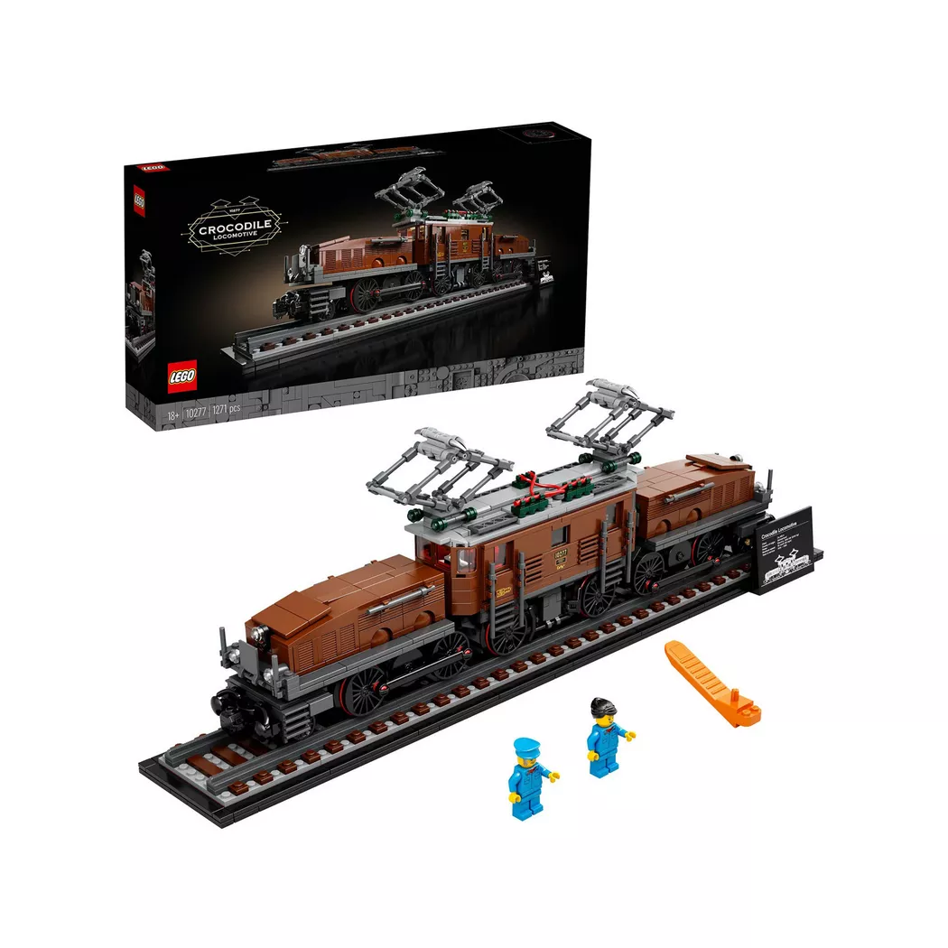 LEGO® - "10277 Lokomotive ""Krokodil""", Multicolor