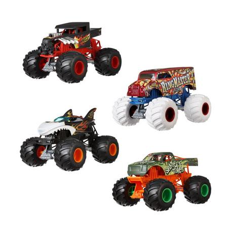 Hot Wheels  Monster Trucks die-cast in scala 1:24, modelli assortiti 