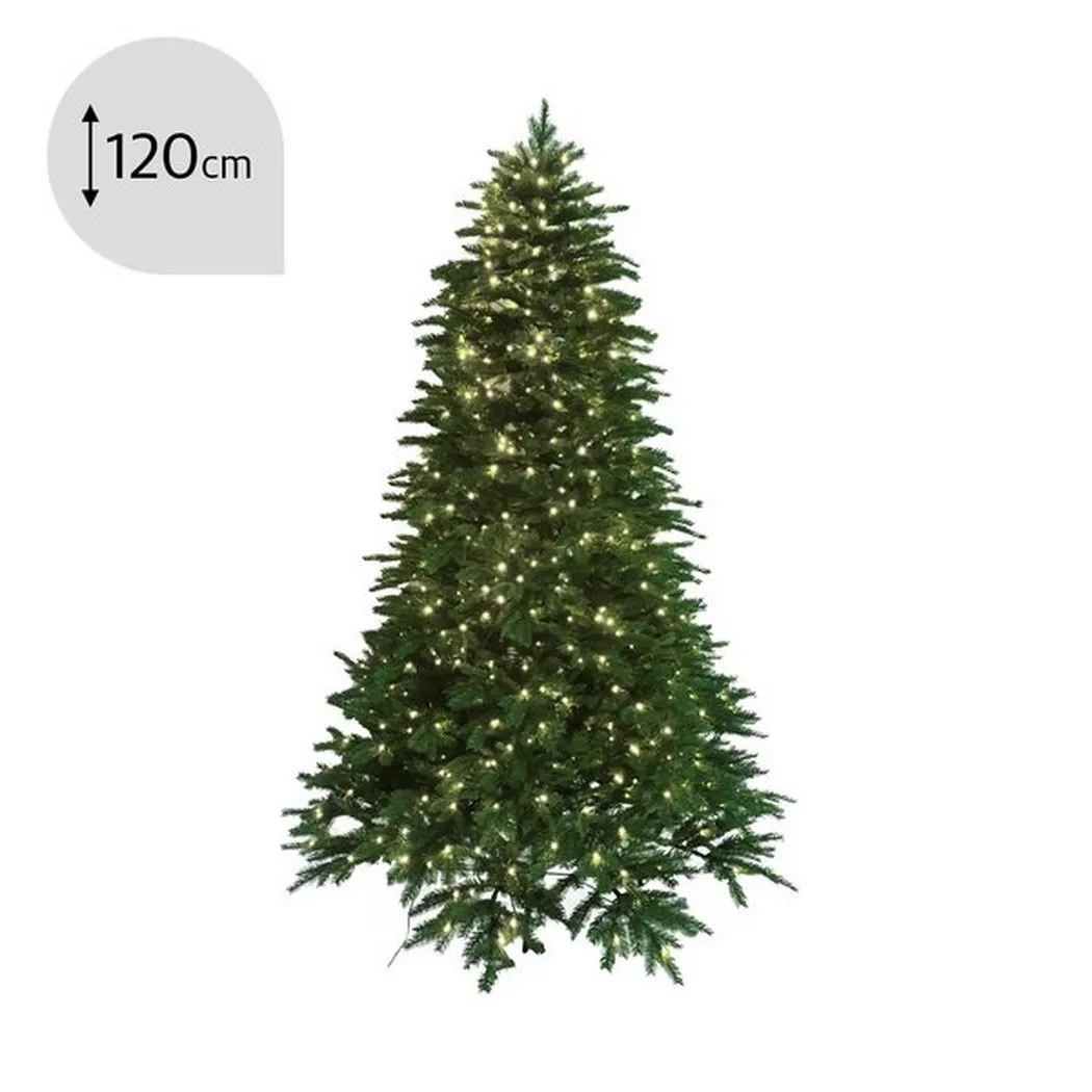 Manor - Künstlicher Tannenbaum mit LED Beleuchtung, 120cm, Dunkelgrün 2