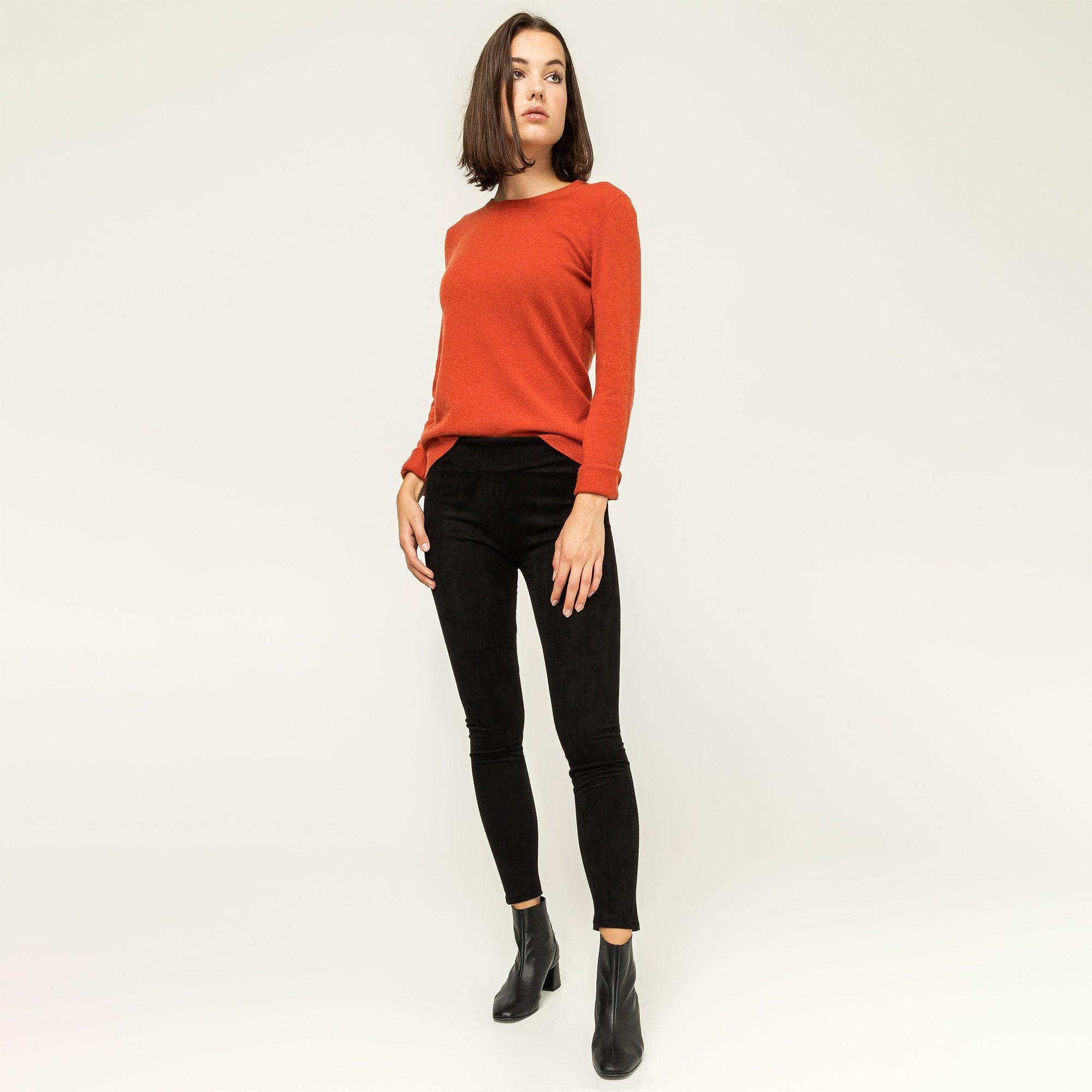 Image of Lange Leggings Damen Black L