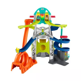 Fisher Price  Little People Circuit avec Lanceur et Loopings 
