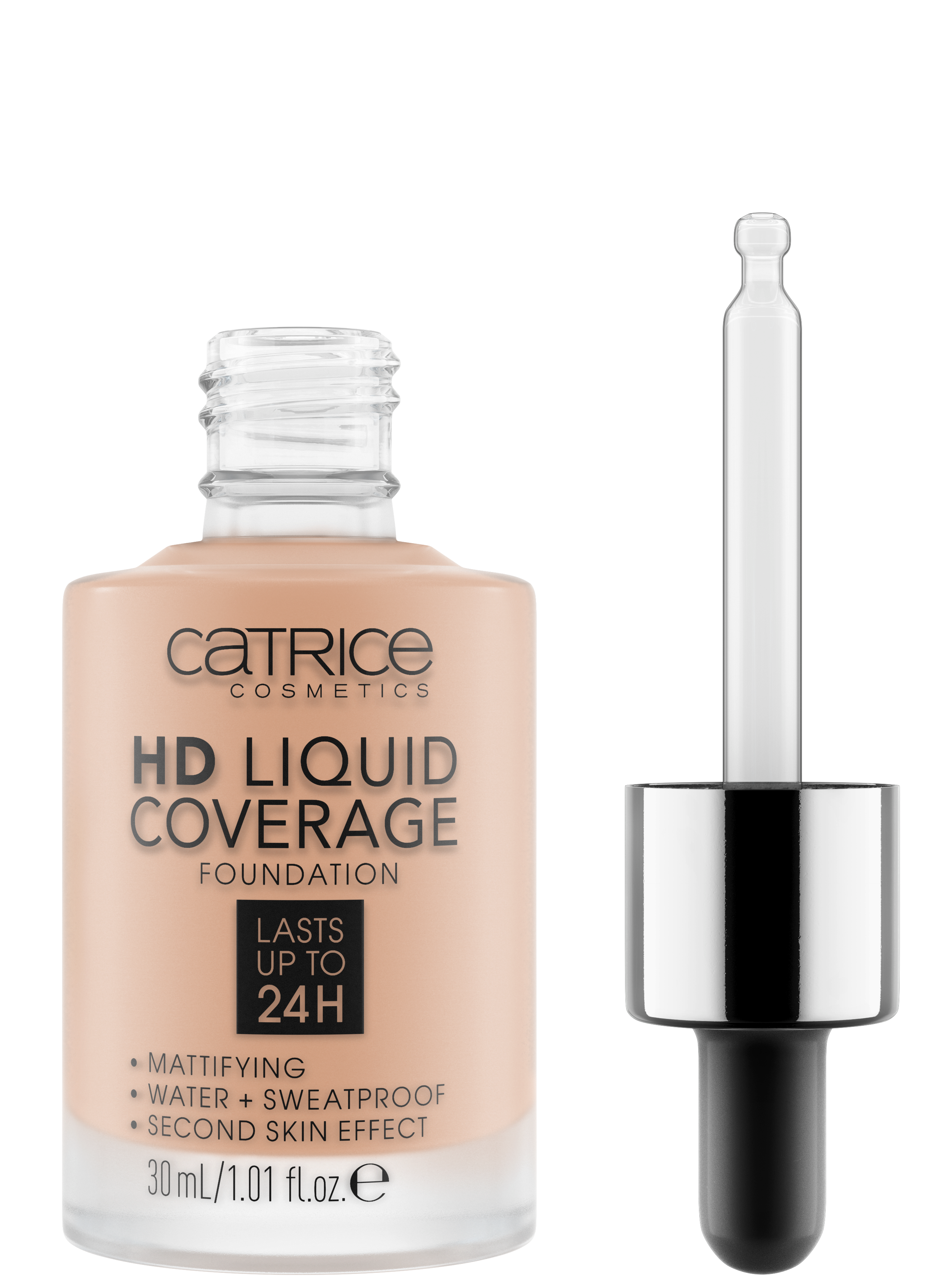 CATRICE Catrice HD Liquid Coverage Foundation 032 HD Liquid Coverage Fondotinta Viso Effetto Opacizzante 