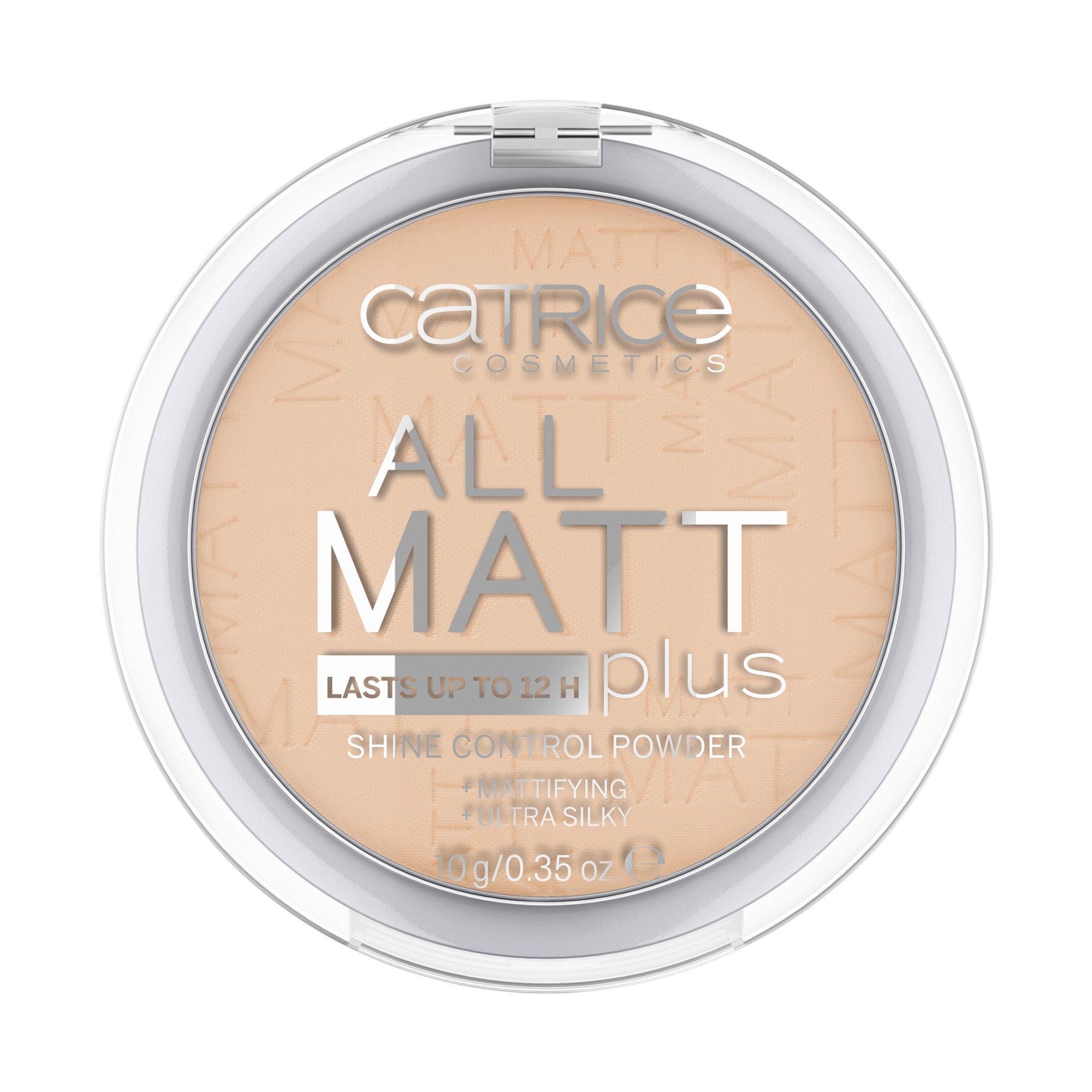 Image of All Matt Plus Shine Control Mattes Puder Damen Honey Beige 10g