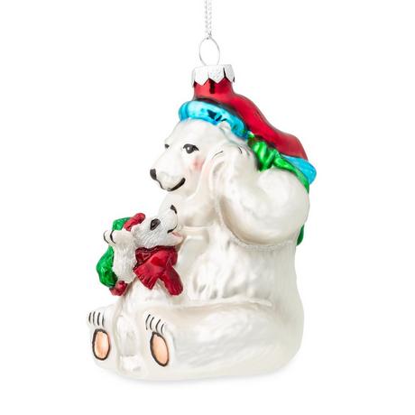Manor Polar Bear Ornament Decorazione di Natale 