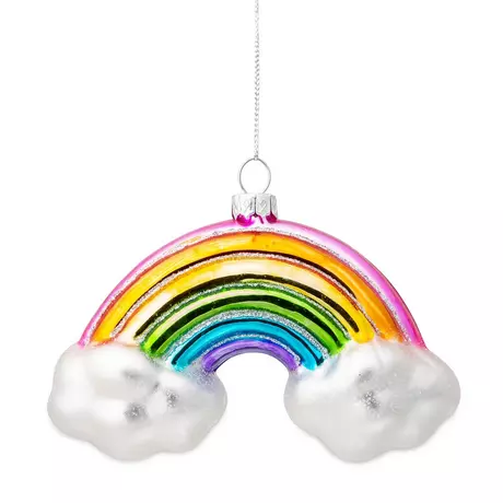 Manor Weihnachtsdekoration Rainbow and Cloud Ornament Multicolor