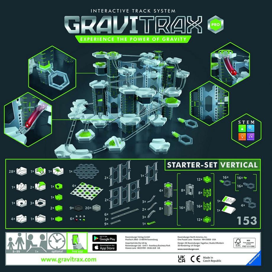 Ravensburger  GraviTrax Pro Starter-Set Vertical 