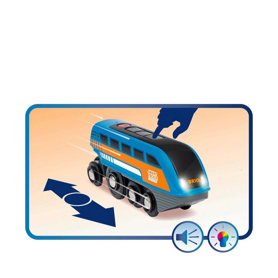 BRIO  Smart Tech Sound Action Tunnel Set di treni passeggeri 