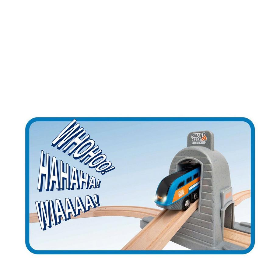 BRIO  Smart Tech Sound Action Tunnel Set di treni passeggeri 