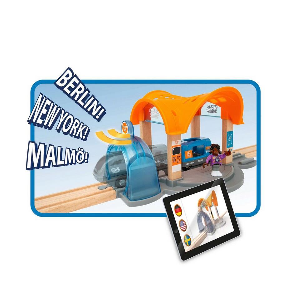 BRIO  Stazione audio Smart Tech con tunnel d'azione 