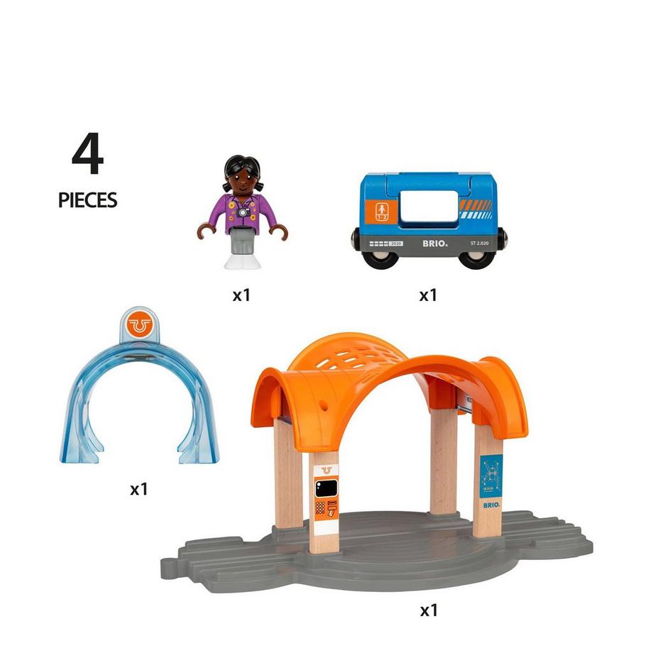 BRIO  Stazione audio Smart Tech con tunnel d'azione 