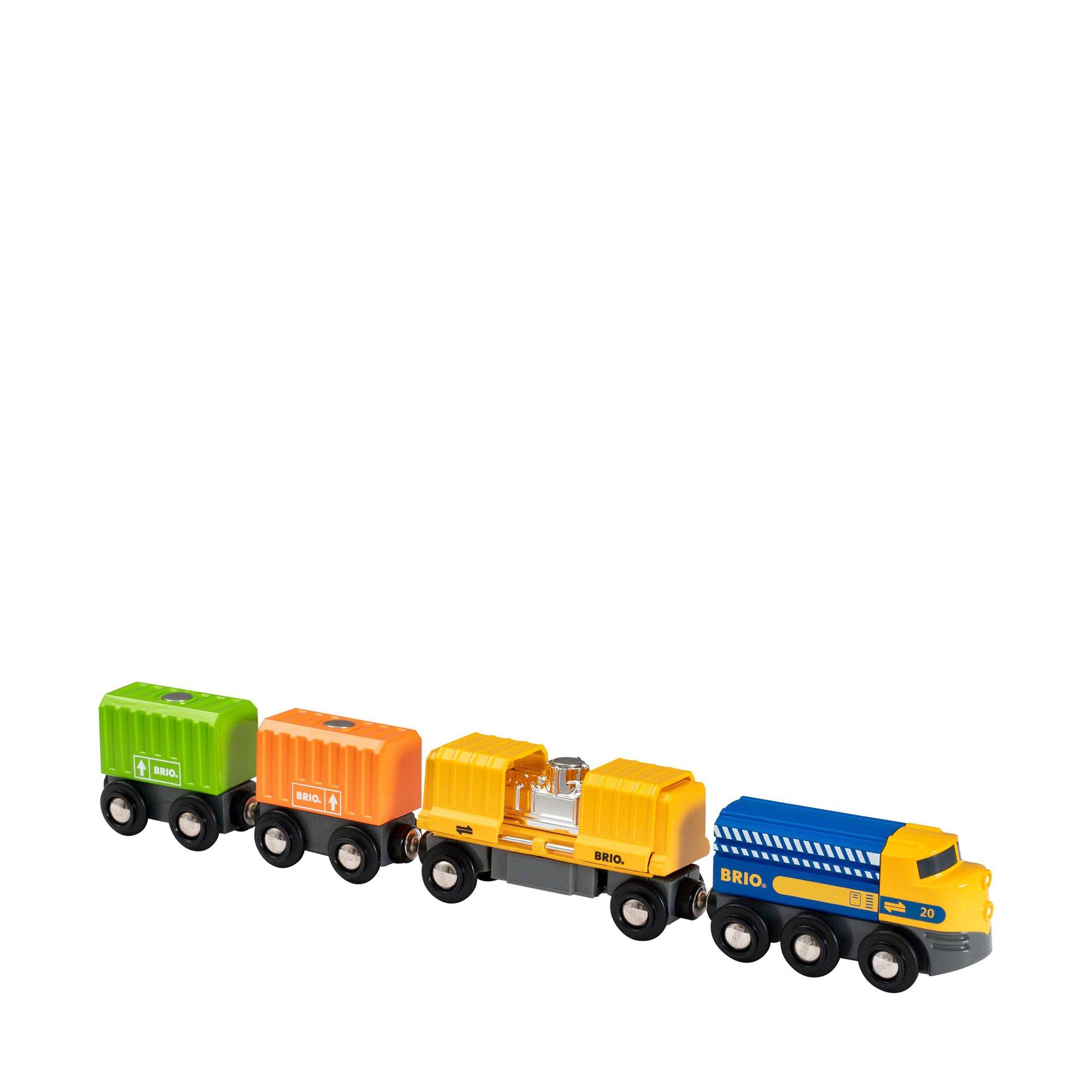 BRIO  Train de marchandises à trois wagons  