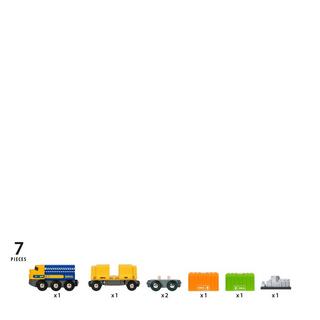 BRIO  Train de marchandises à trois wagons  