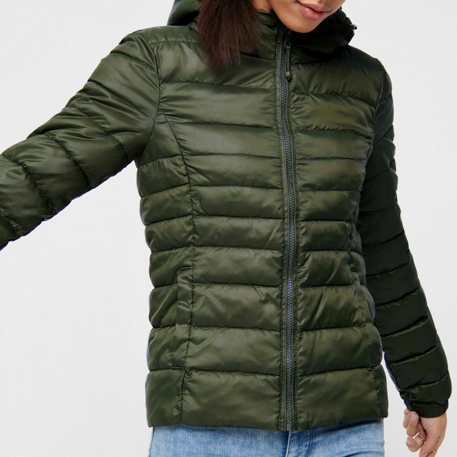 ONLY  Veste ouatinée avec capuche 
