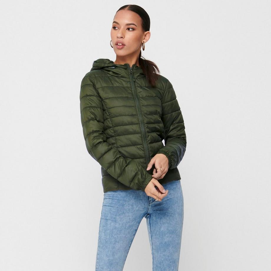 ONLY  Veste ouatinée avec capuche 