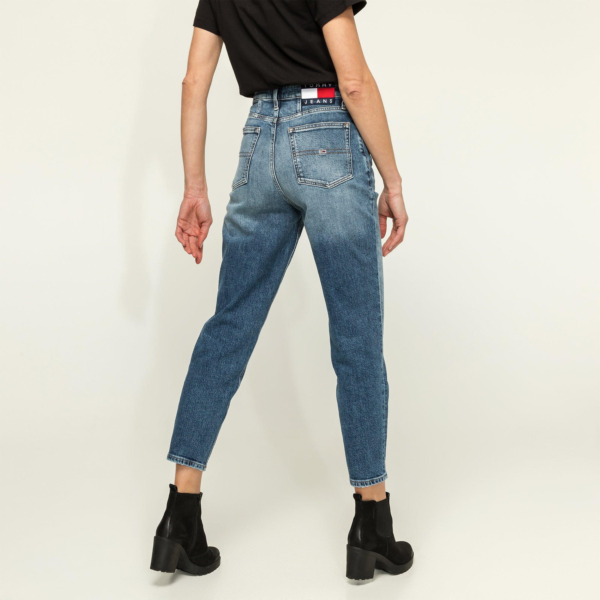 TOMMY JEANS  Jeans, Mum Fit Blau Denim