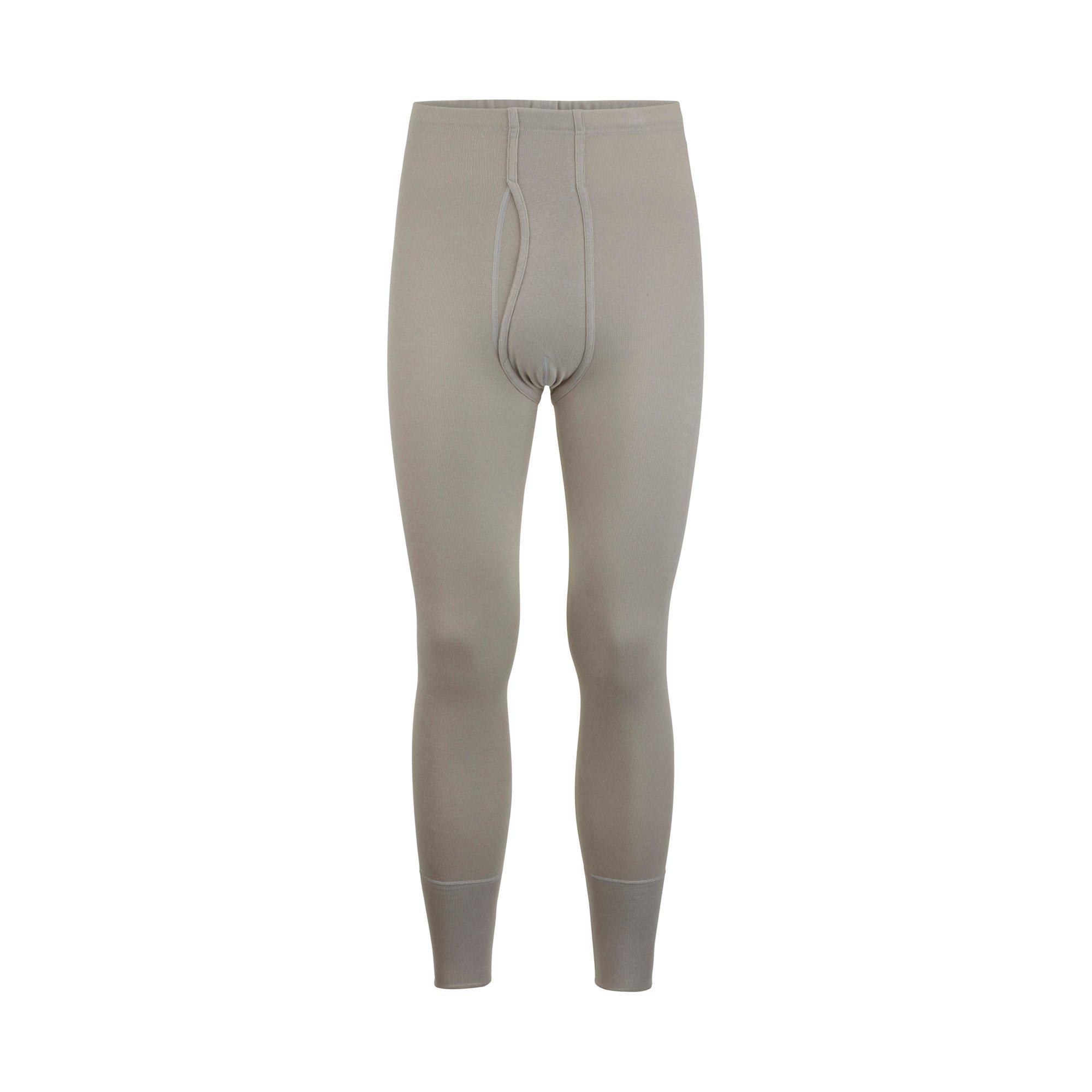 Image of Lange Unterhose Herren Grau XL