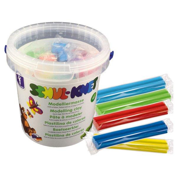 Image of Schulknete im Eimer Multicolor